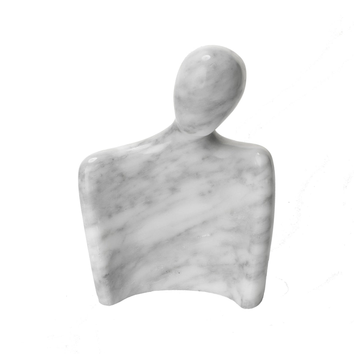 Leon Sculpture (set of 2) - White Marble