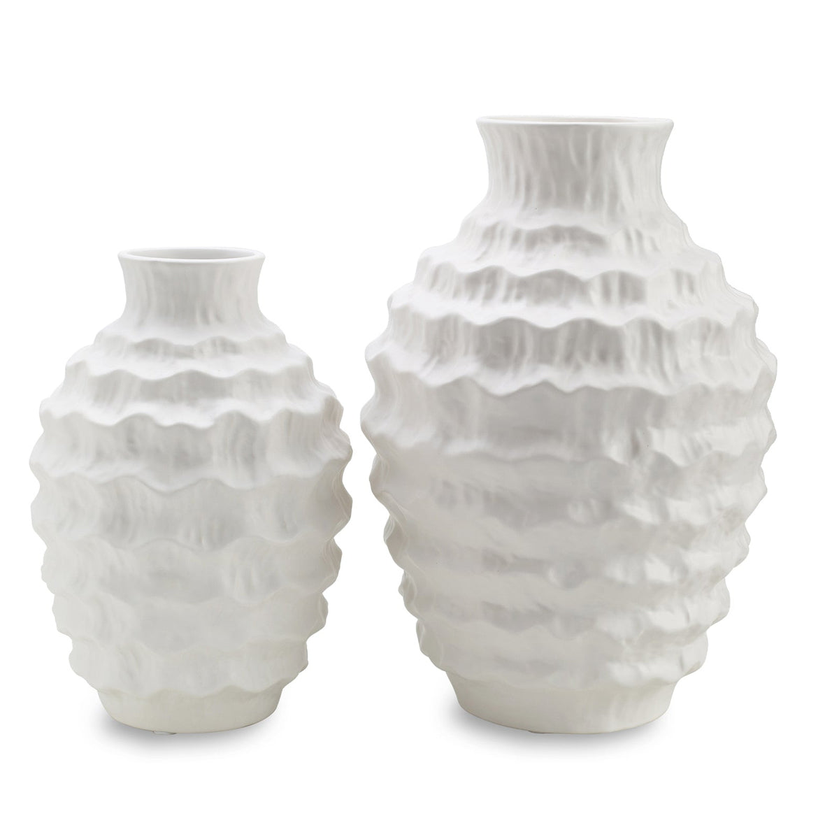 Tamara Vase - White Ceramic