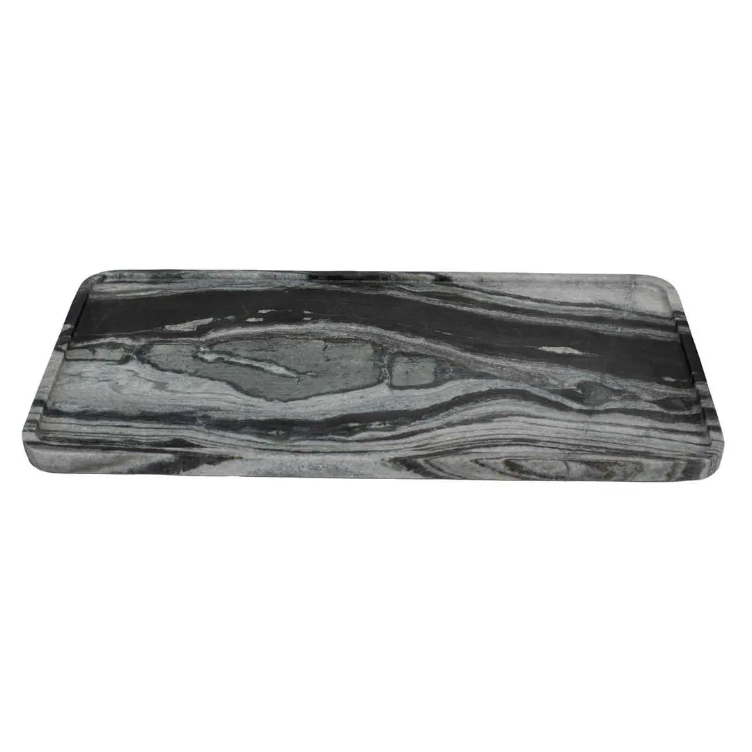 Kiara Black and White Plate