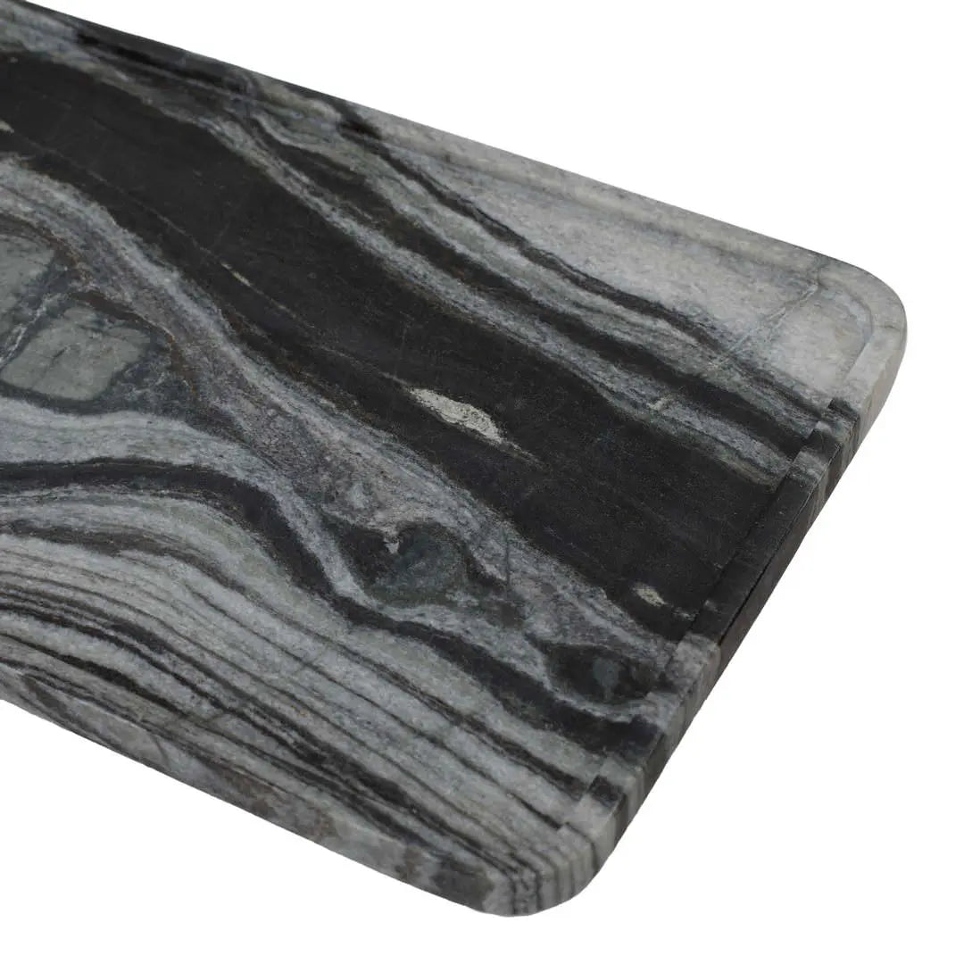 Kiara Black and White Plate