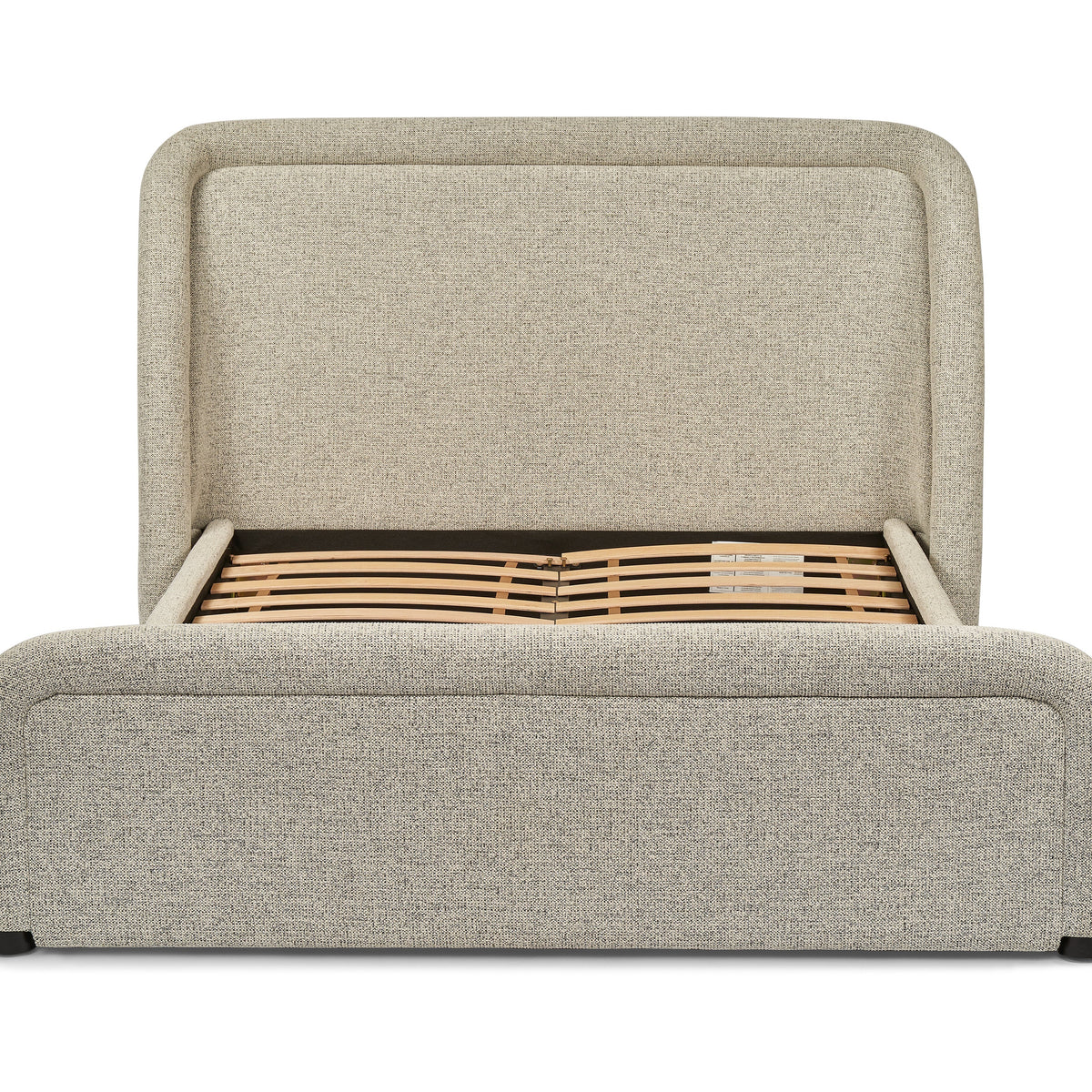 Calais King Size Bed - Colmer Silver Grain