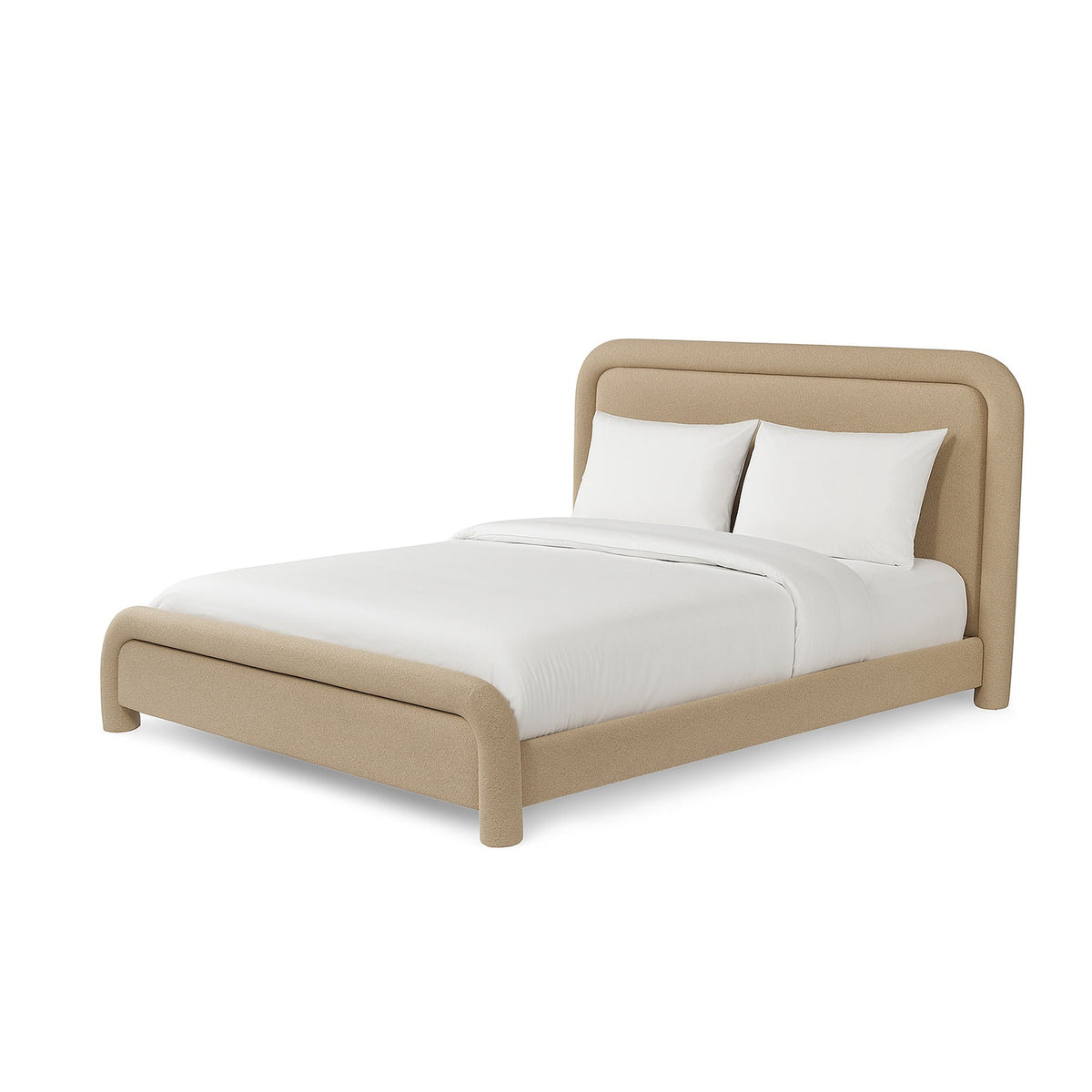 Bareta King Size Bed - Capella Sand