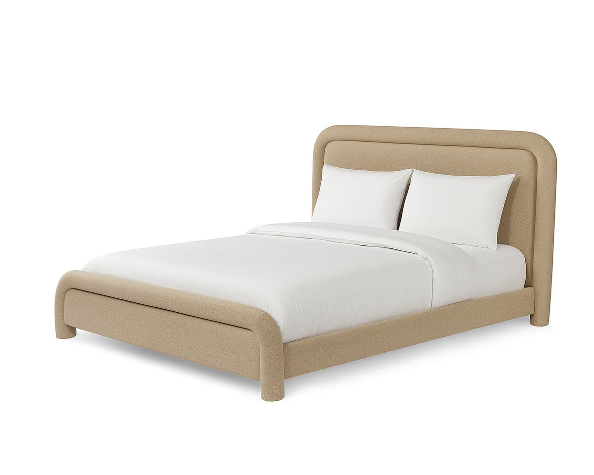 Bareta King Size Bed - Capella Sand