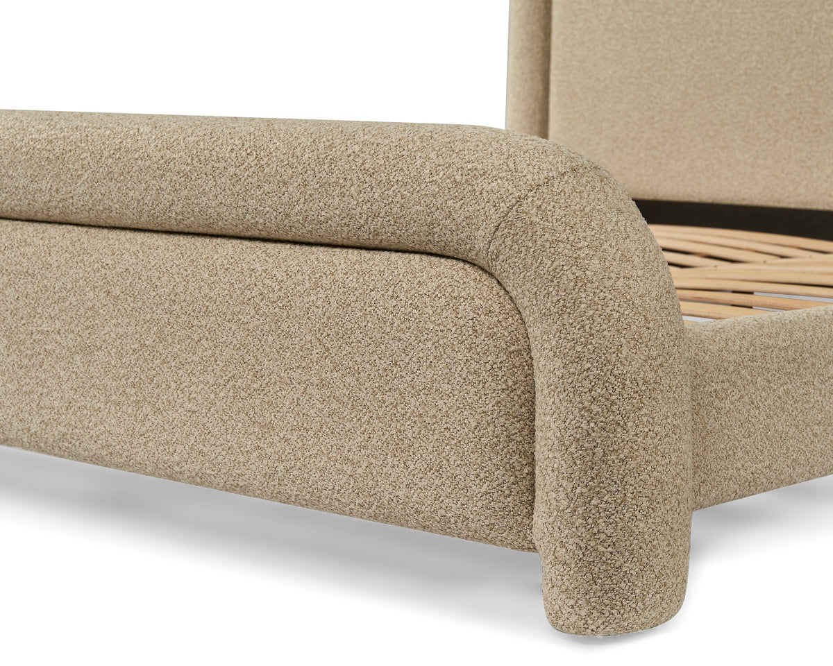 Bareta King Size Bed - Capella Sand