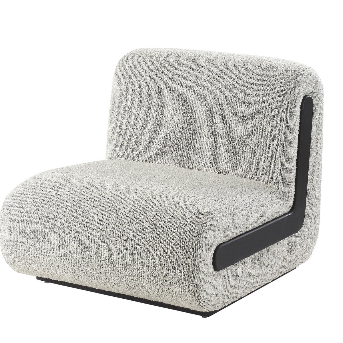 Bola Occasional Chair - Boucle Whisk & Black
