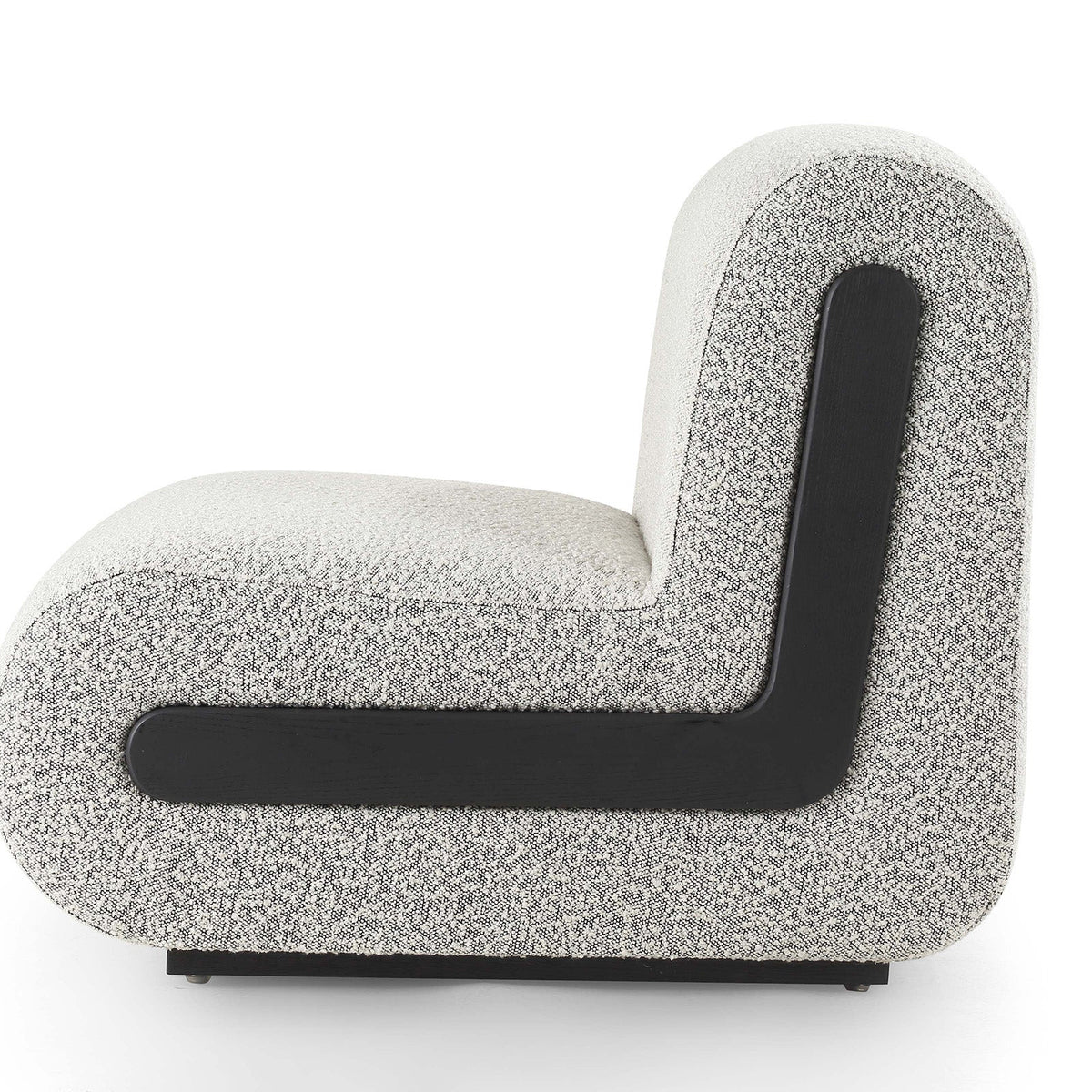 Bola Occasional Chair - Boucle Whisk & Black