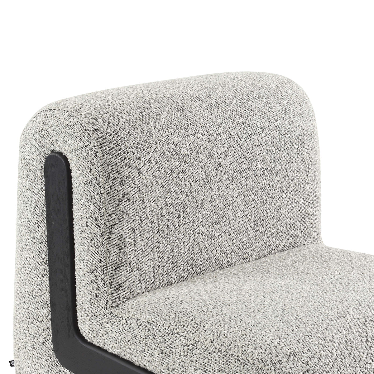 Bola Occasional Chair - Boucle Whisk & Black