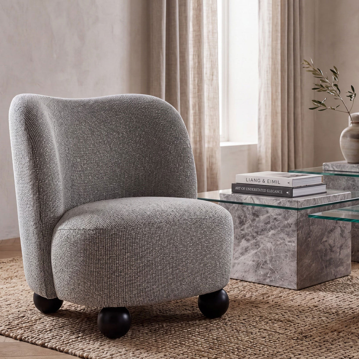Halo Occasional Chair - Solo Black
