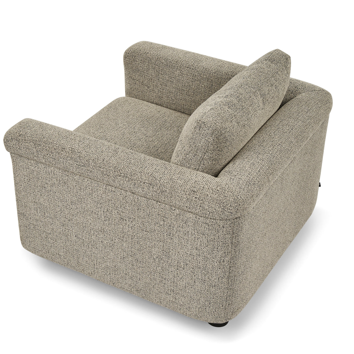 Delta Occasional Chair - Colmer Silver Grain