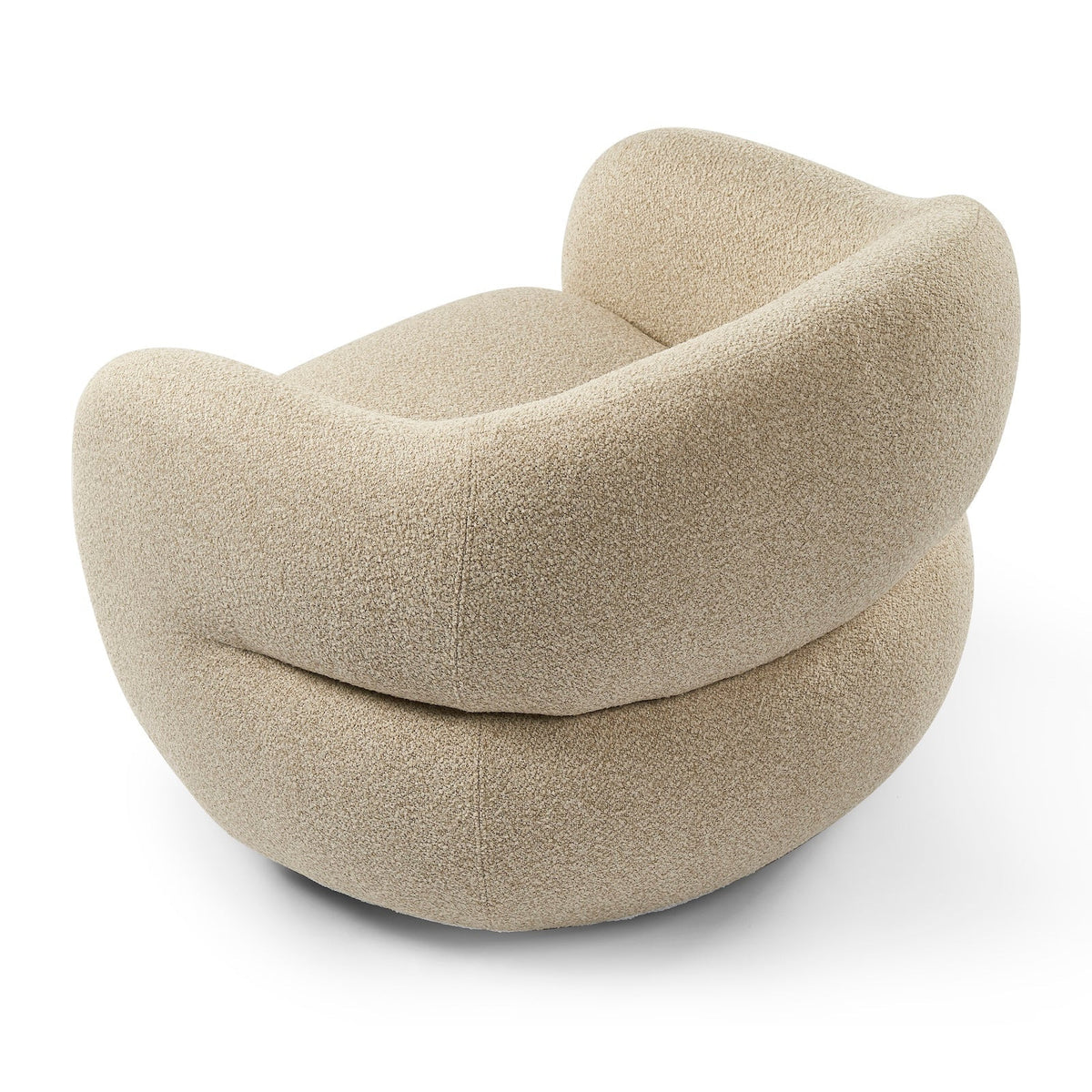 Elba Occasional Swivel Chair - Capella Sand