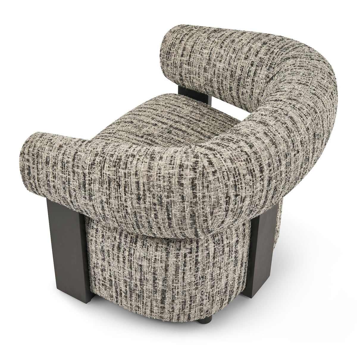 Botega Occasional Chair - Letto Grey/Ash Wood