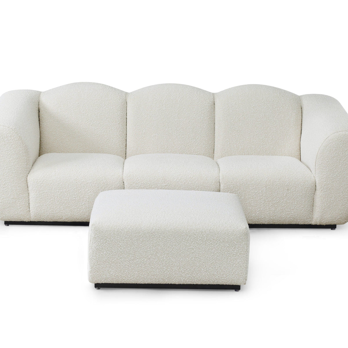 Kendal Ottoman - Boucle Sand