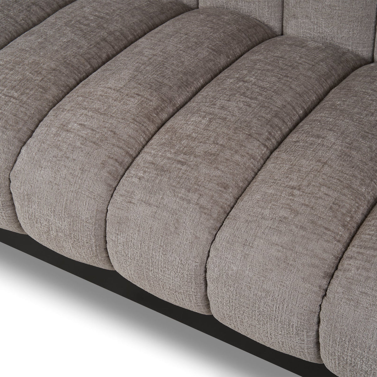 Keiron Sofa - Bennet Grey/Matt Black