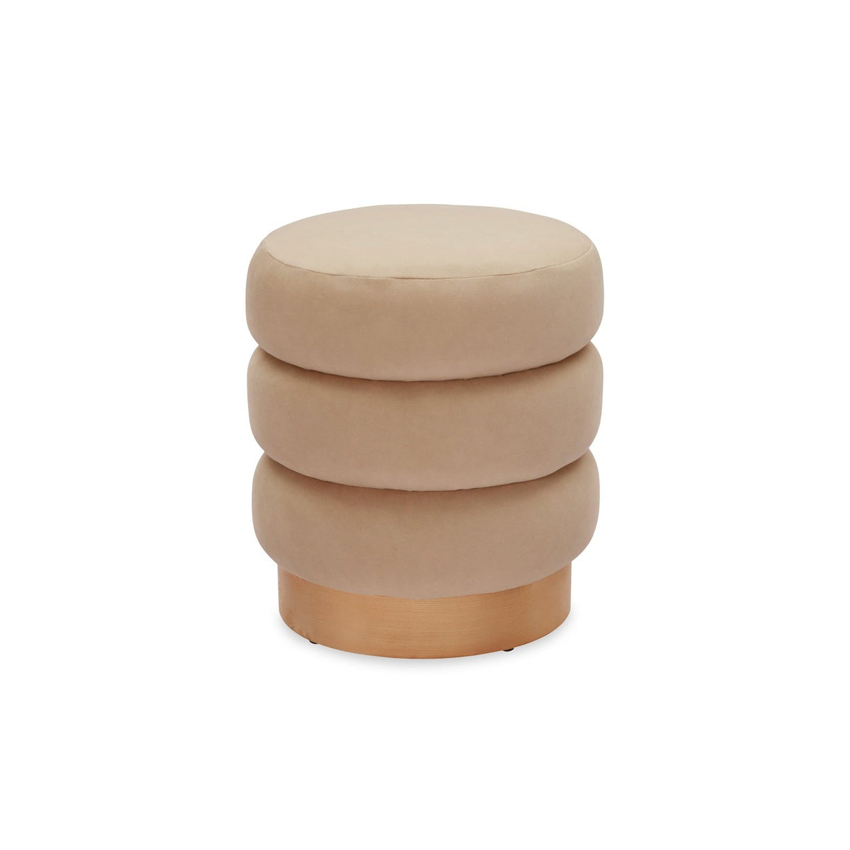 Trace Footstool - Hopper Desert | Natural Oak Solid Wood