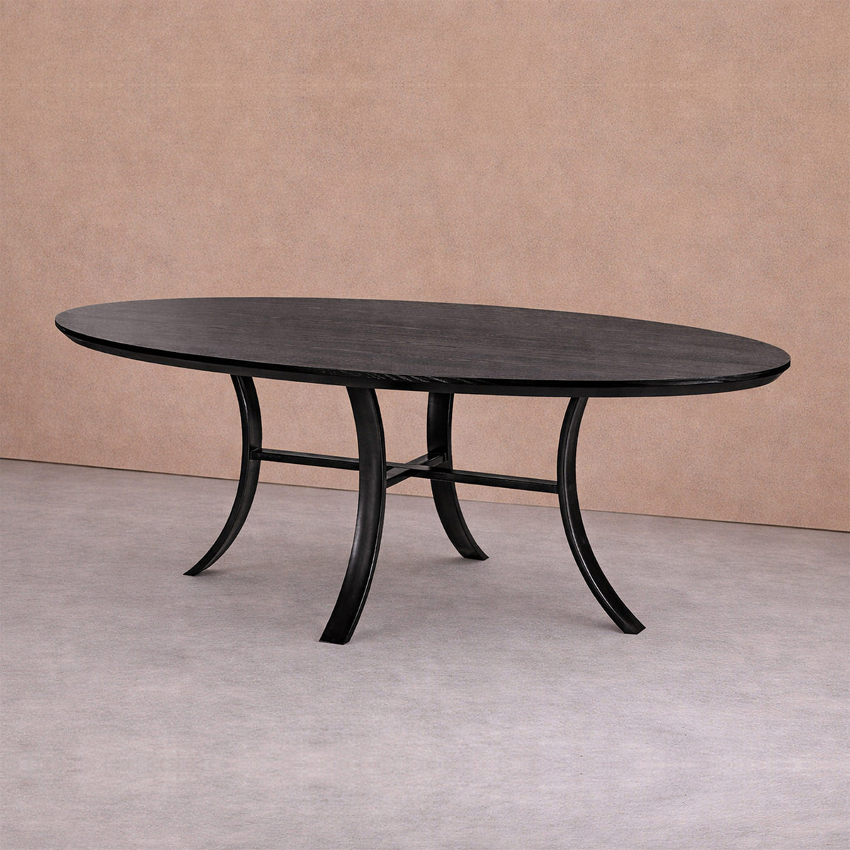 Isola Dining Table - Black Ash Wood