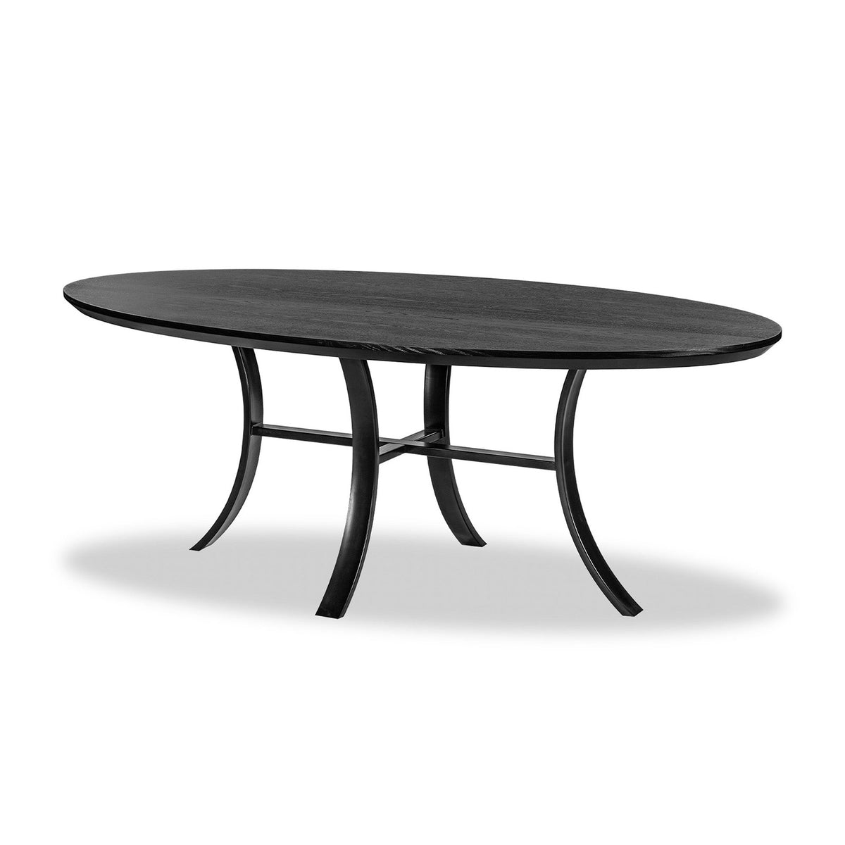 Isola Dining Table - Black Ash Wood
