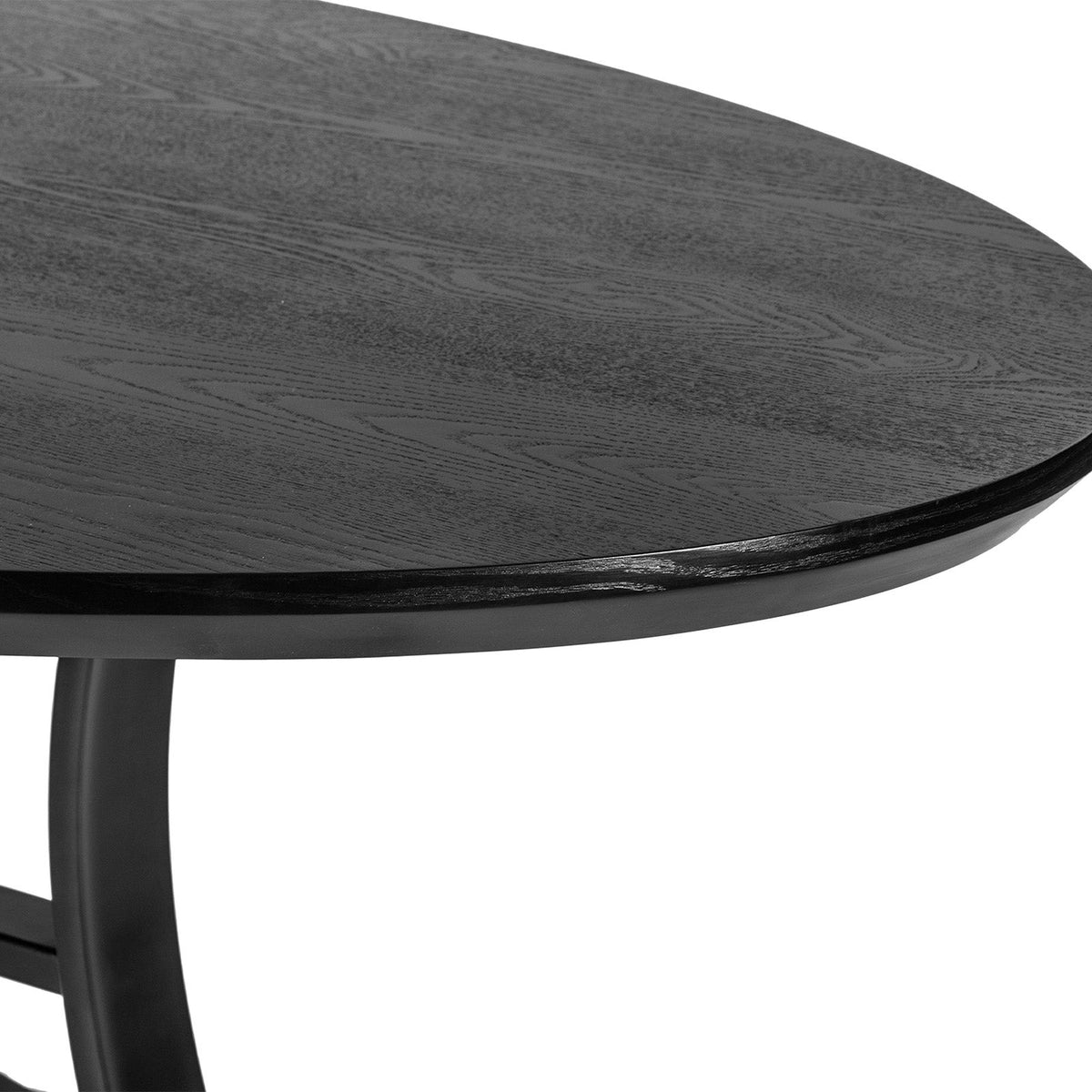 Isola Dining Table - Black Ash Wood