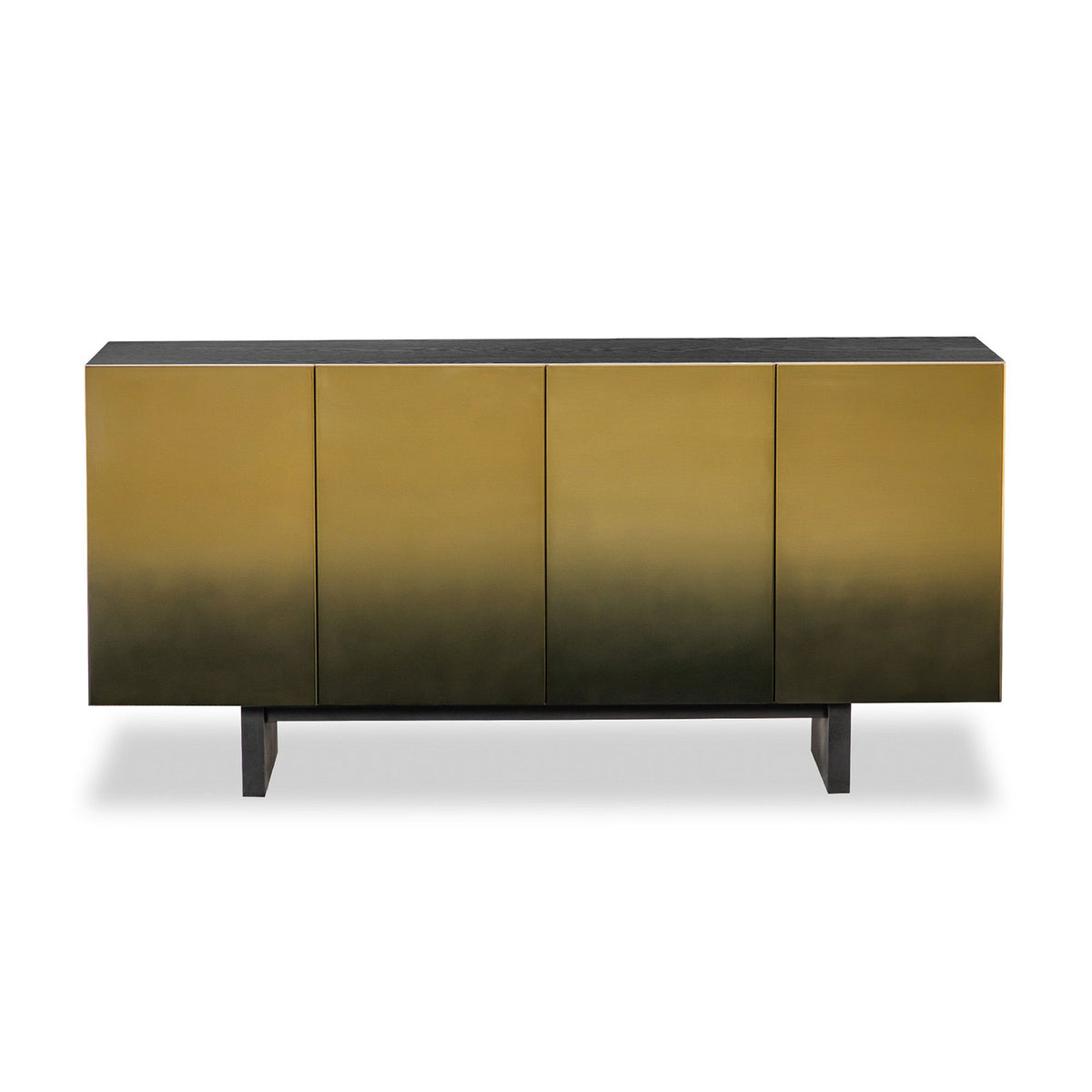 Dim Sideboard - Black and Gold Ombre