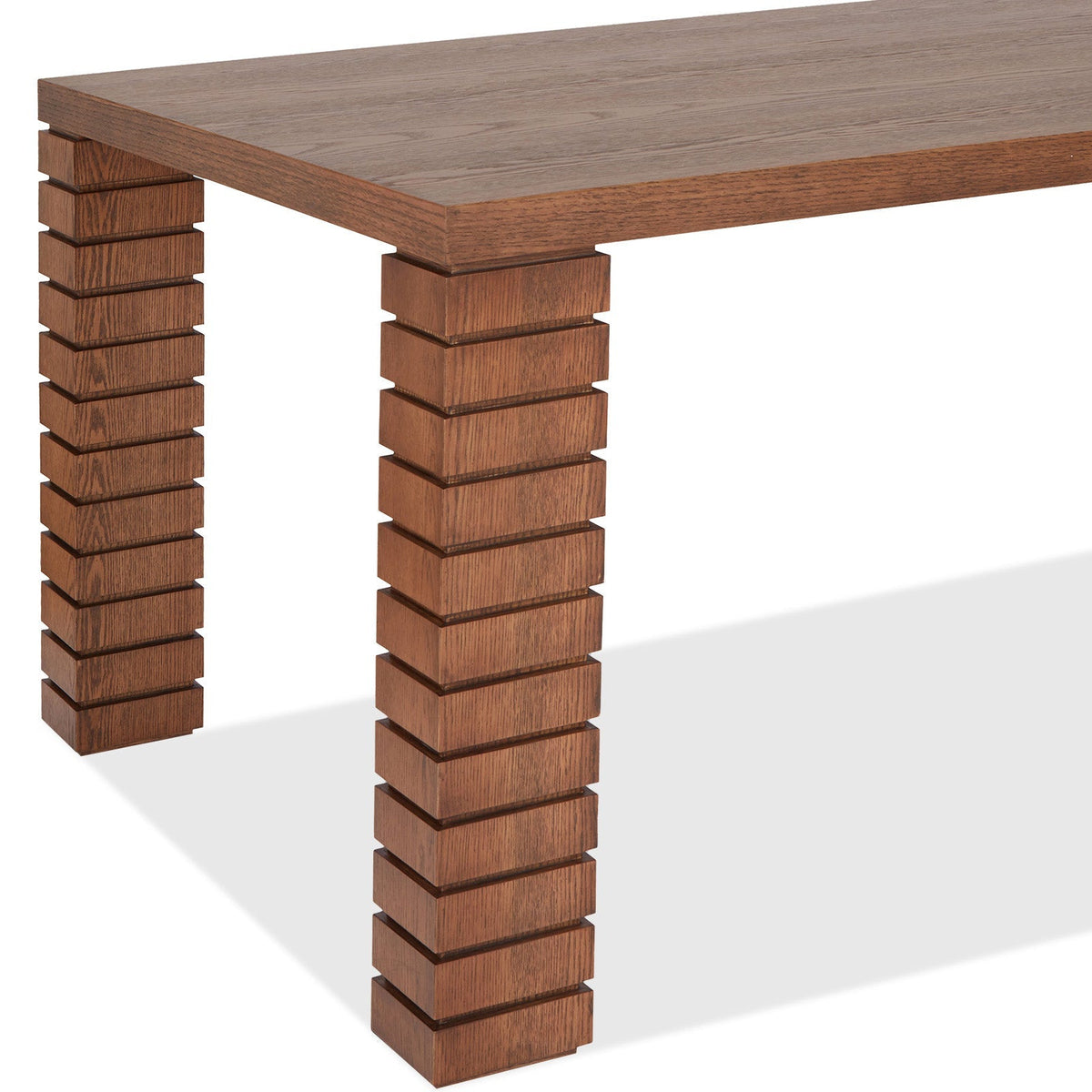Pascal Dining Table - Brushed Brown