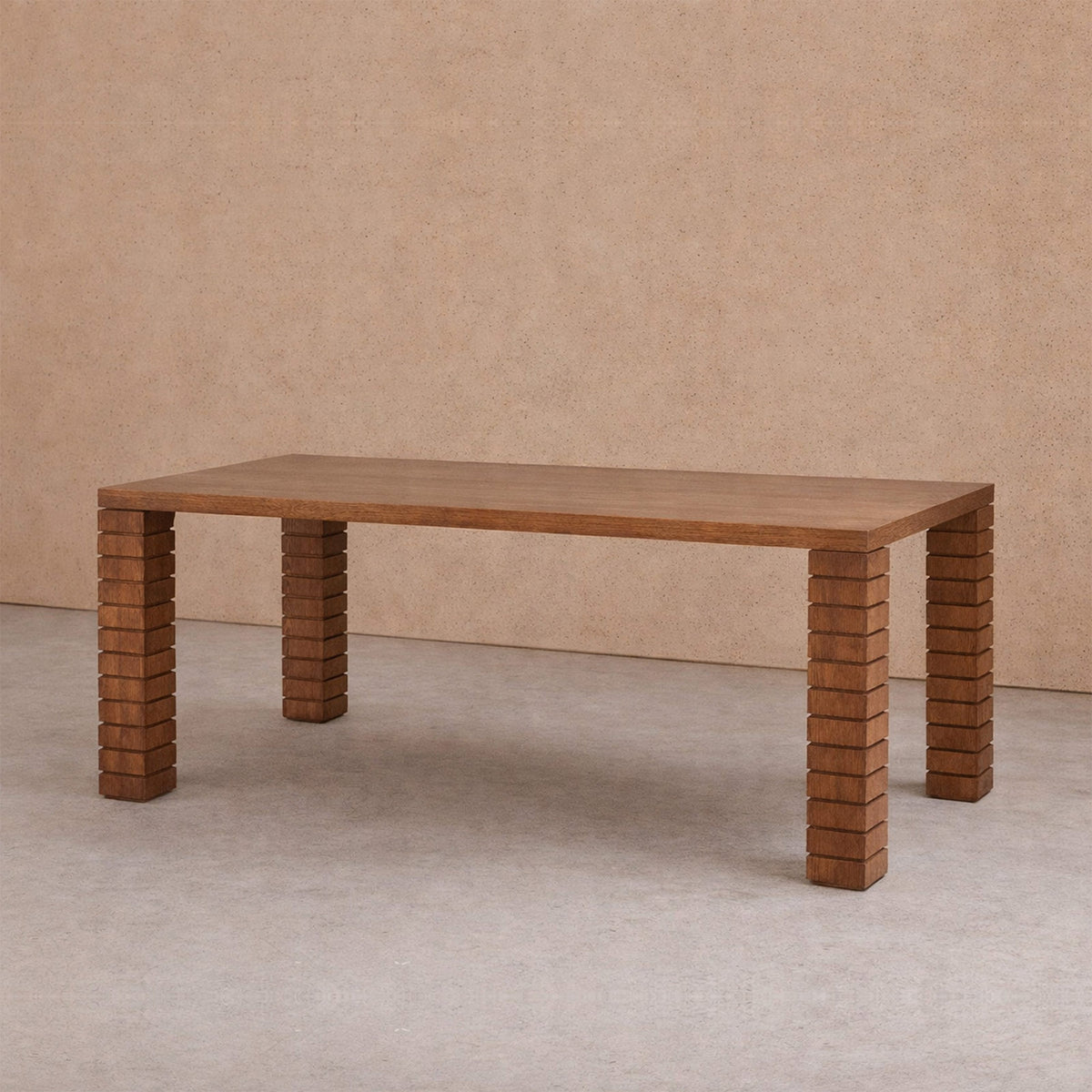 Pascal Dining Table - Brushed Brown
