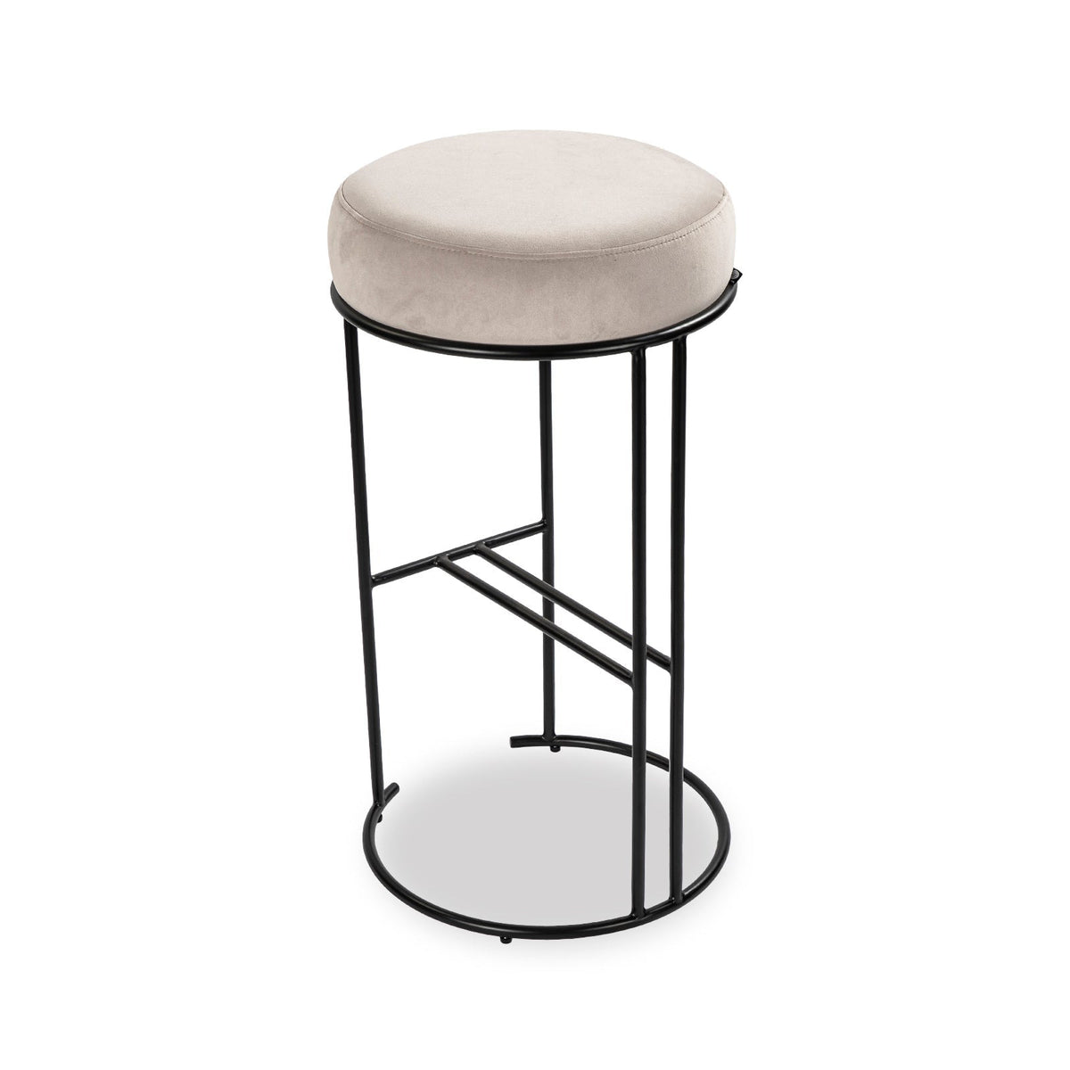 Compti Bar Stool - Megan Light Grey