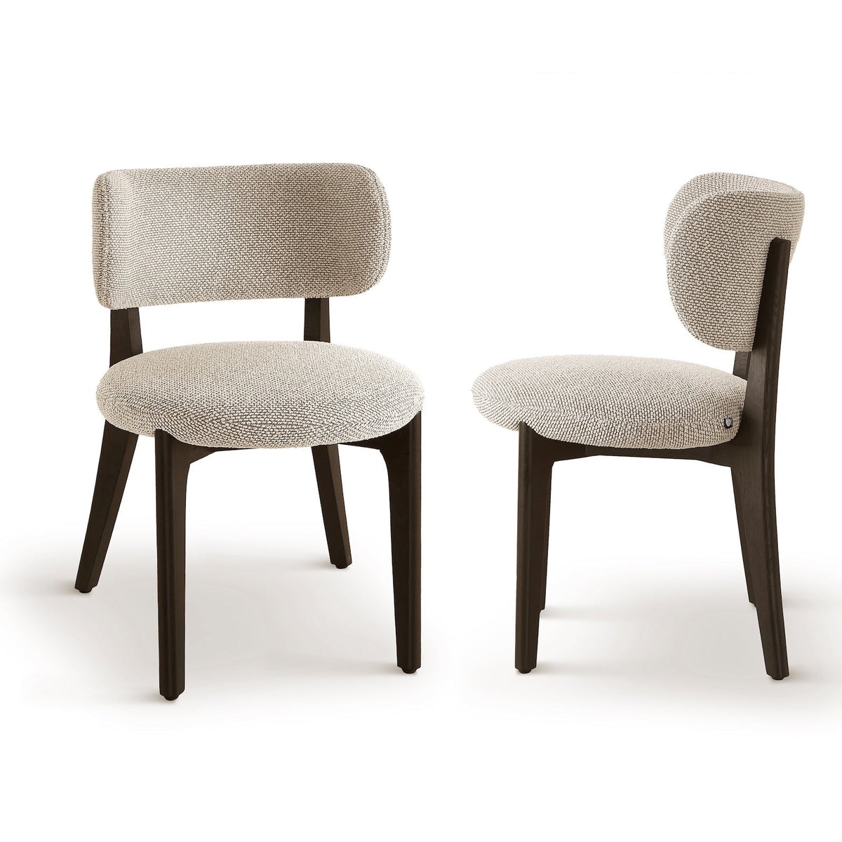 Collins Dining Chairs (set of 2) - Kelpa Textured Taupe