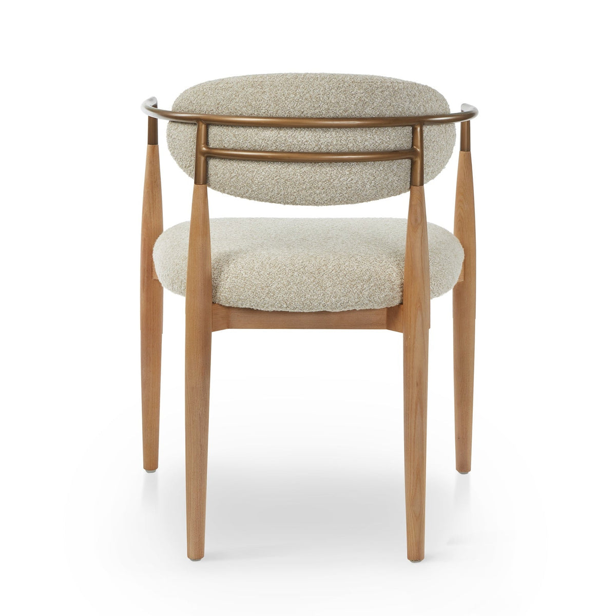 Nivelle Dining Chair - Capella Sand & Brushed Natural Wood