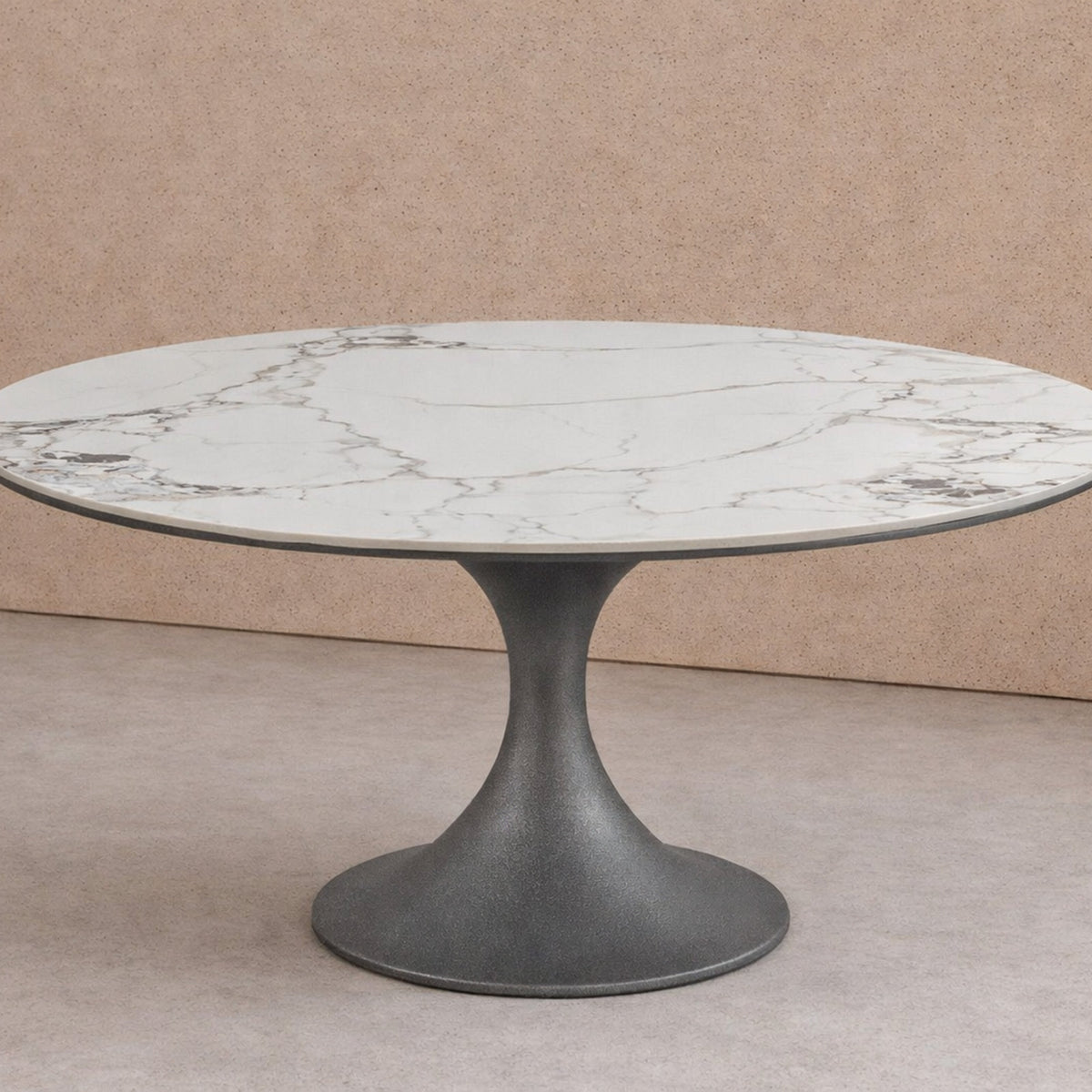 Stella Dining Table - Plata White Marble Effect