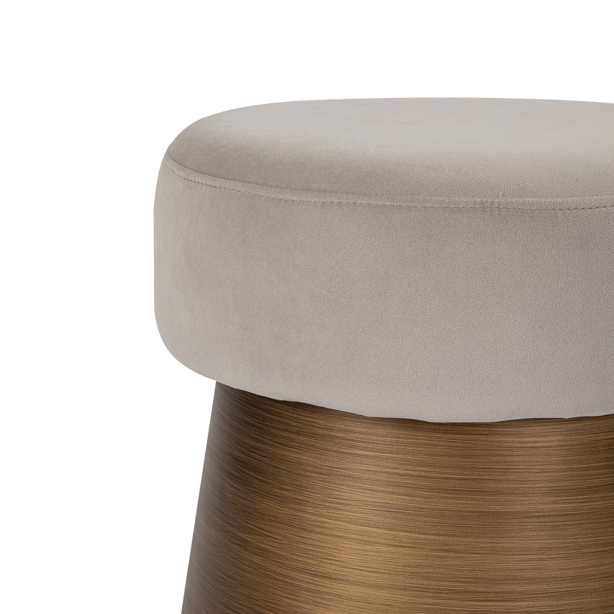 Cyrus Stool - Megan Light Grey