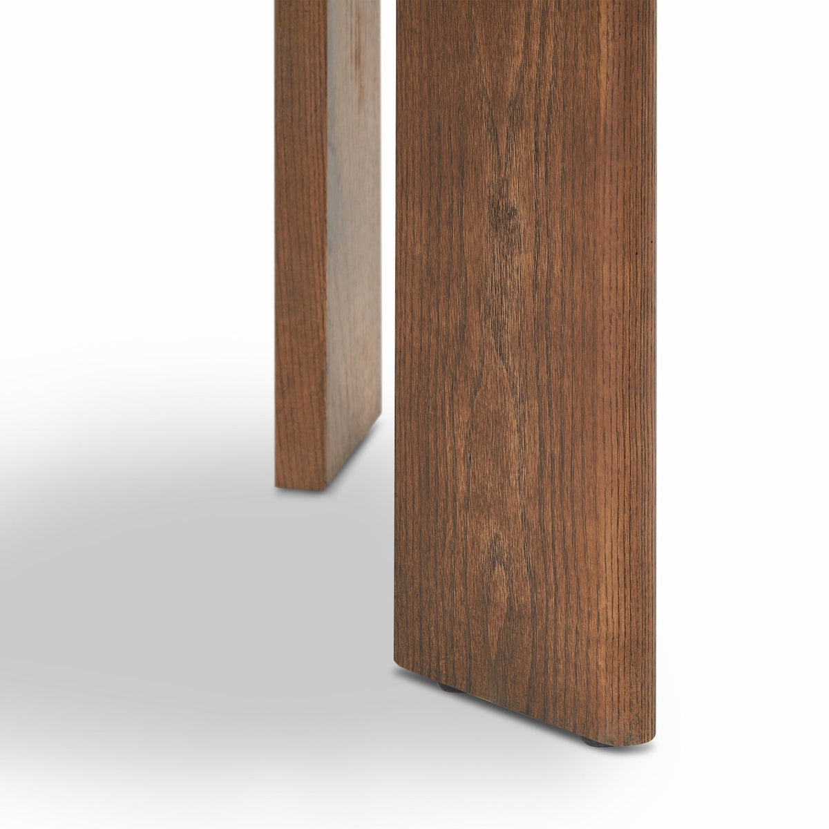Lia Foot Stool - Capella Sand & Brushed Brown