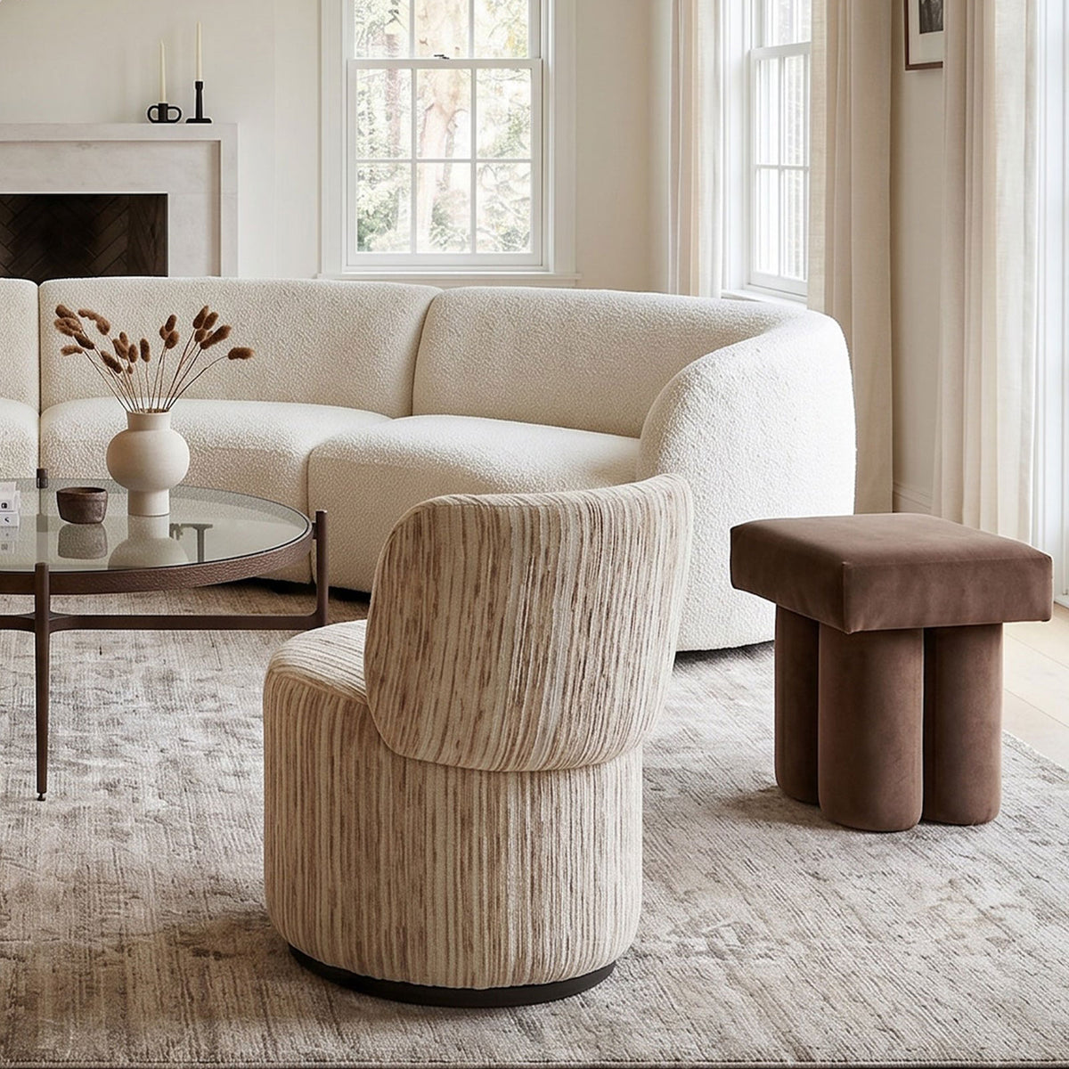 Poky Foot Stool  - Hopper Terra
