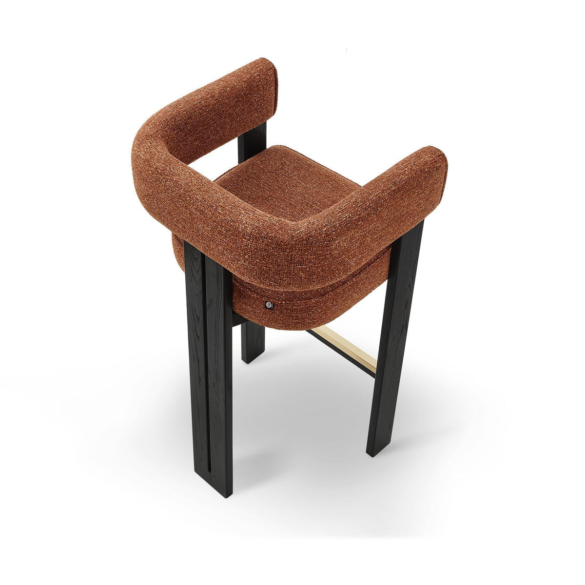 Tilda Bar Stool - Bari Chestnut Red