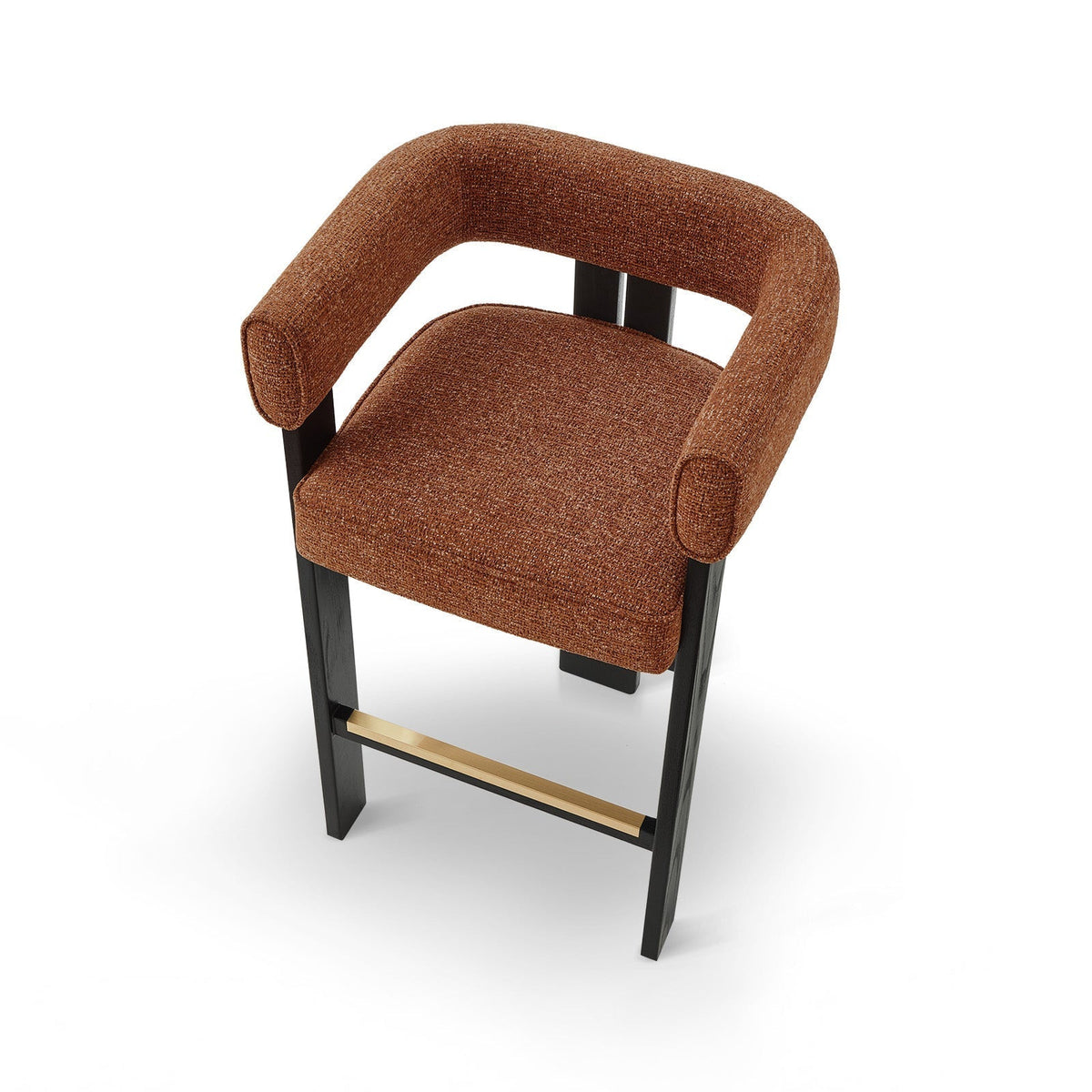 Tilda Bar Stool - Bari Chestnut Red