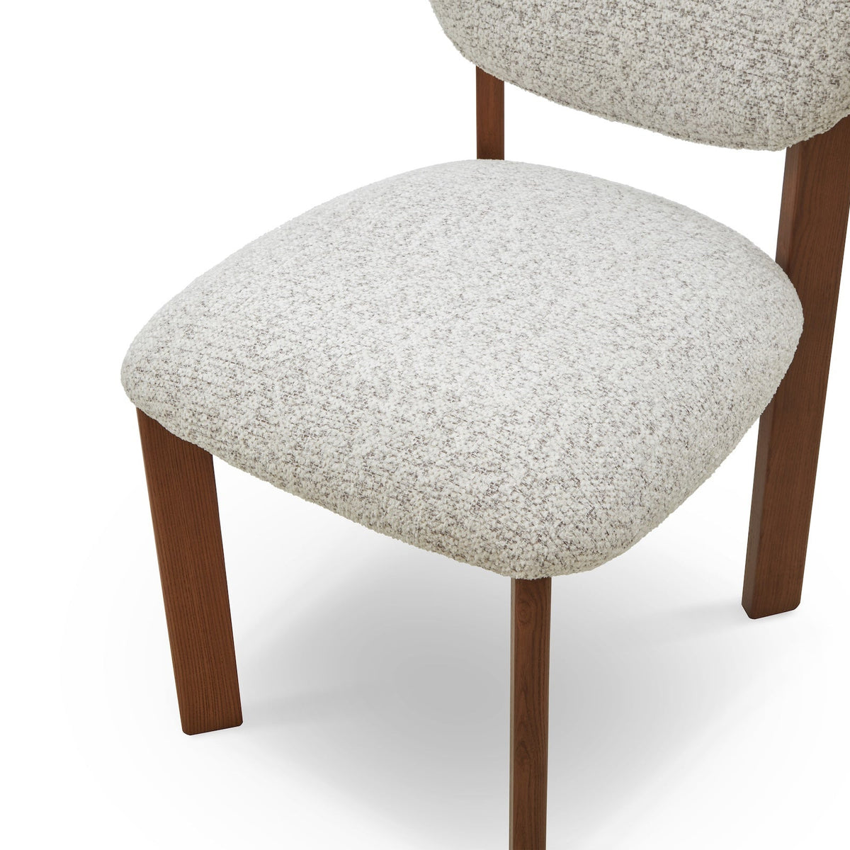 Orbit Dining Chair - Ripley Grav & Brushed Brown