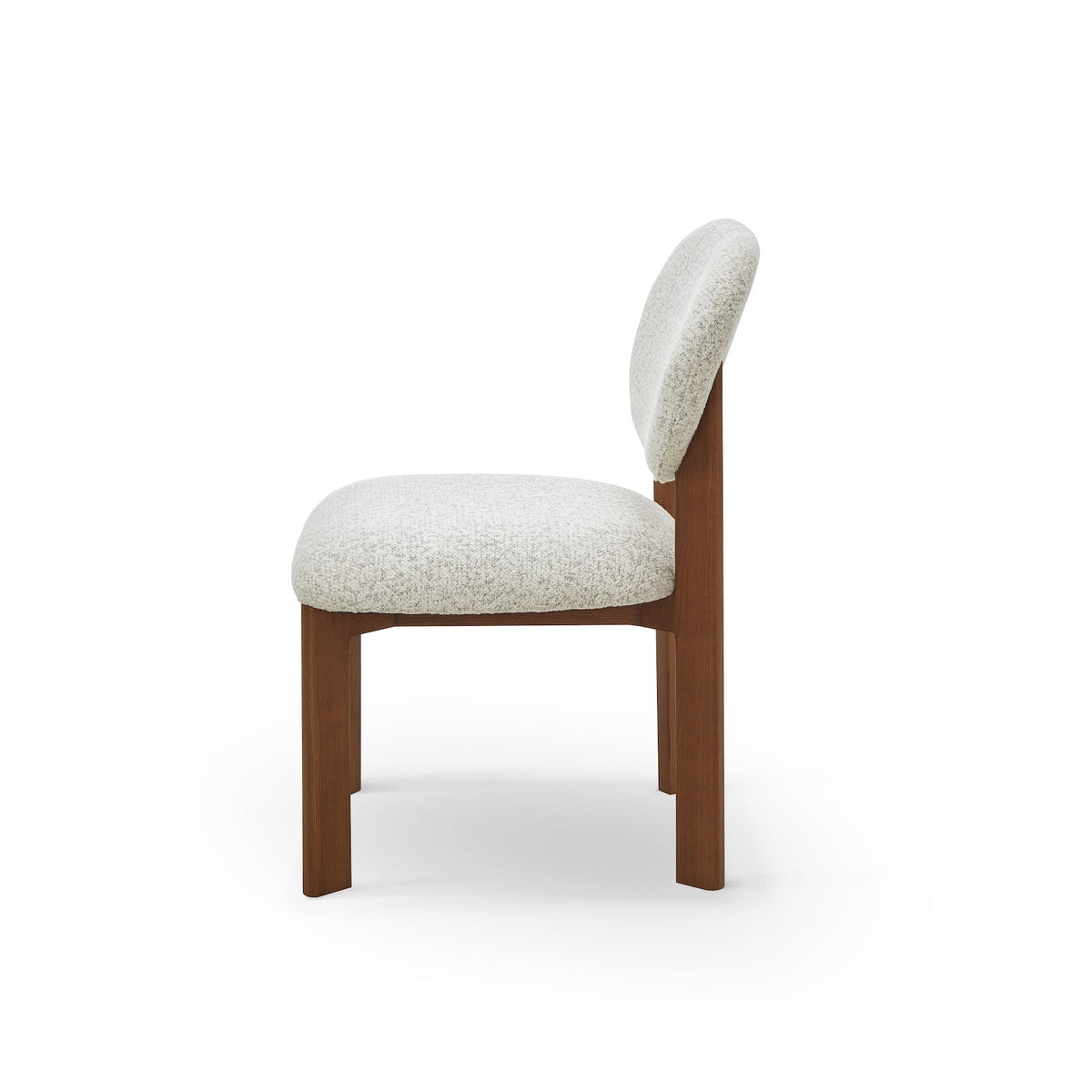 Orbit Dining Chair - Ripley Grav & Brushed Brown