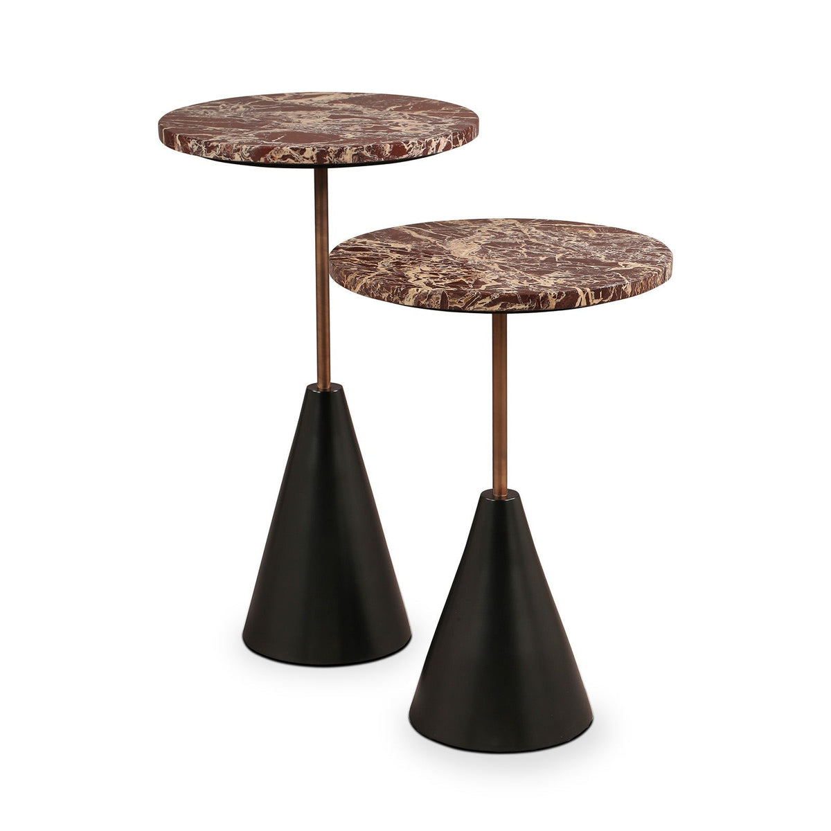 Ethan Side Table (set of 2) - Levante Marble