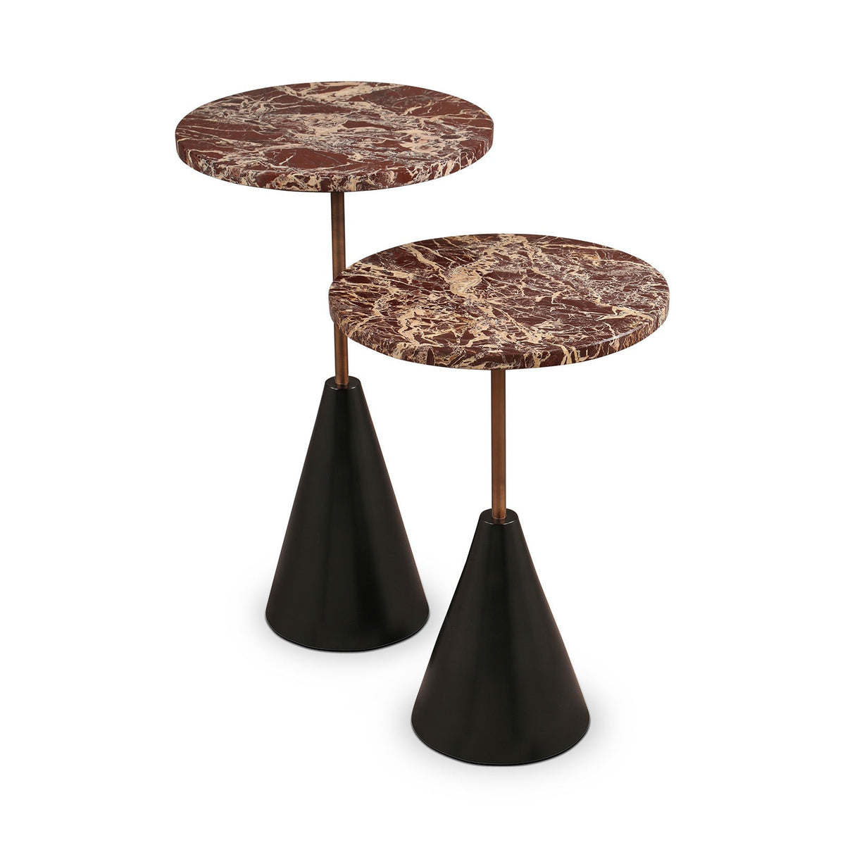 Ethan Side Table (set of 2) - Levante Marble
