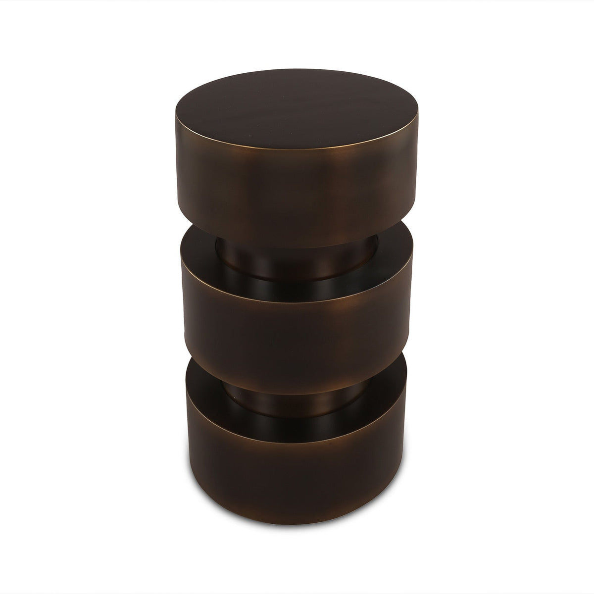 Gascon Side Table - Dark Bronze