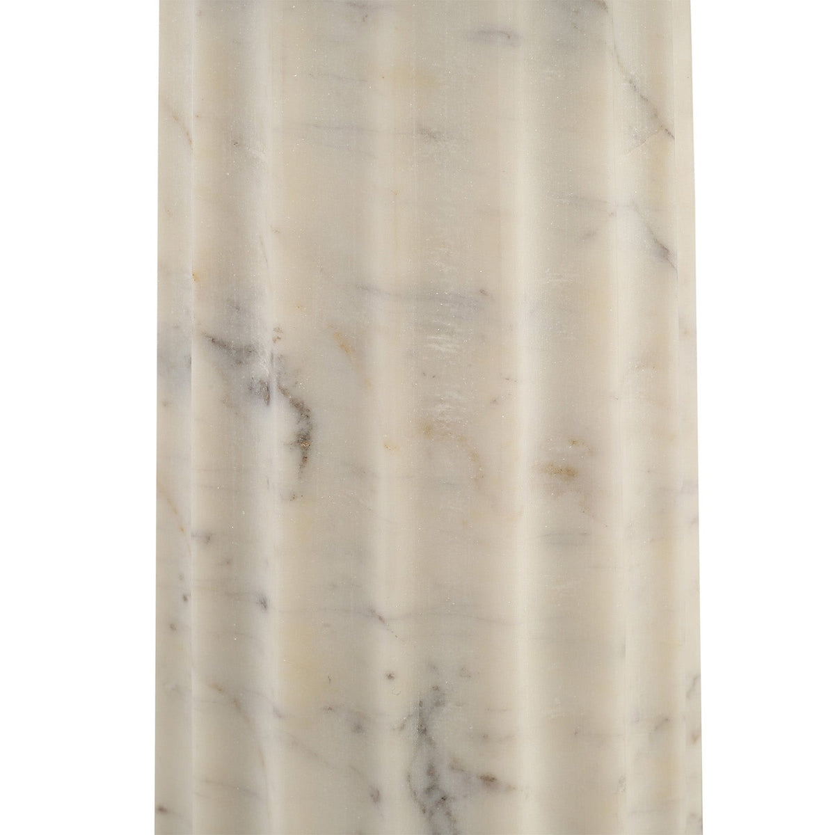 Romano Side Table - White Marble