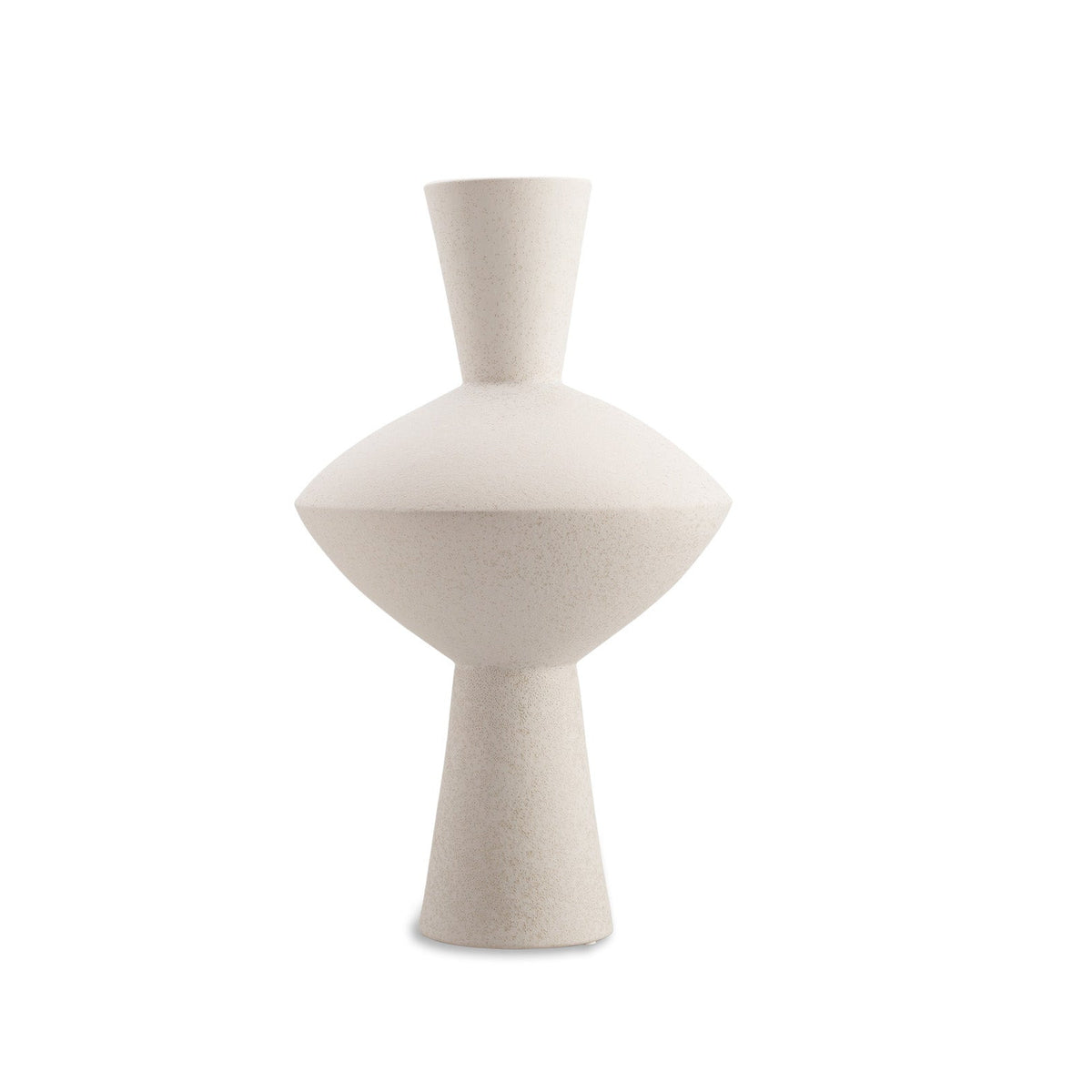 Noema Vase - White Ceramic
