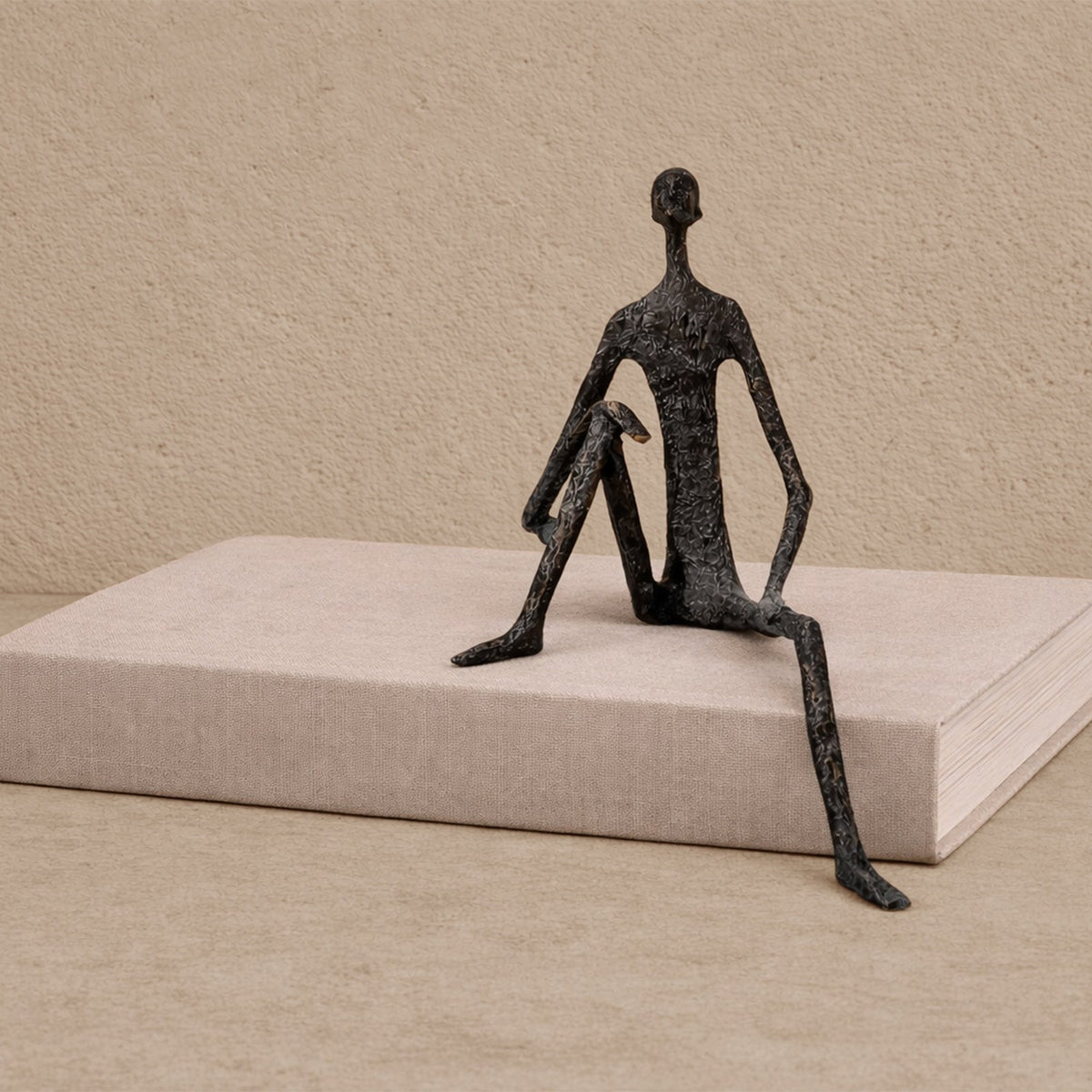 Nerano Sculpture - Black Iron