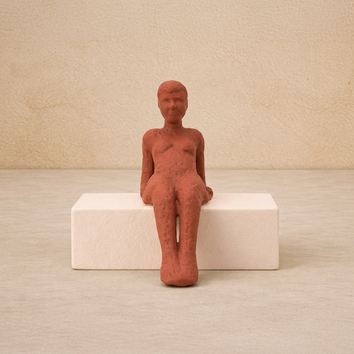 Olivaro Sculpture - Terracotta Ceramic
