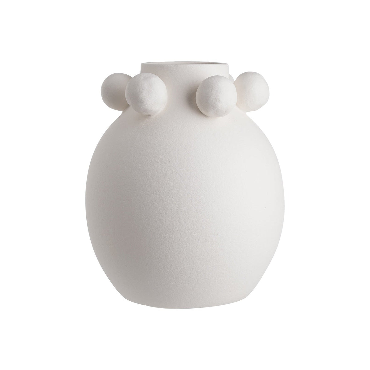 Melioro Vase - White/Black Ceramic