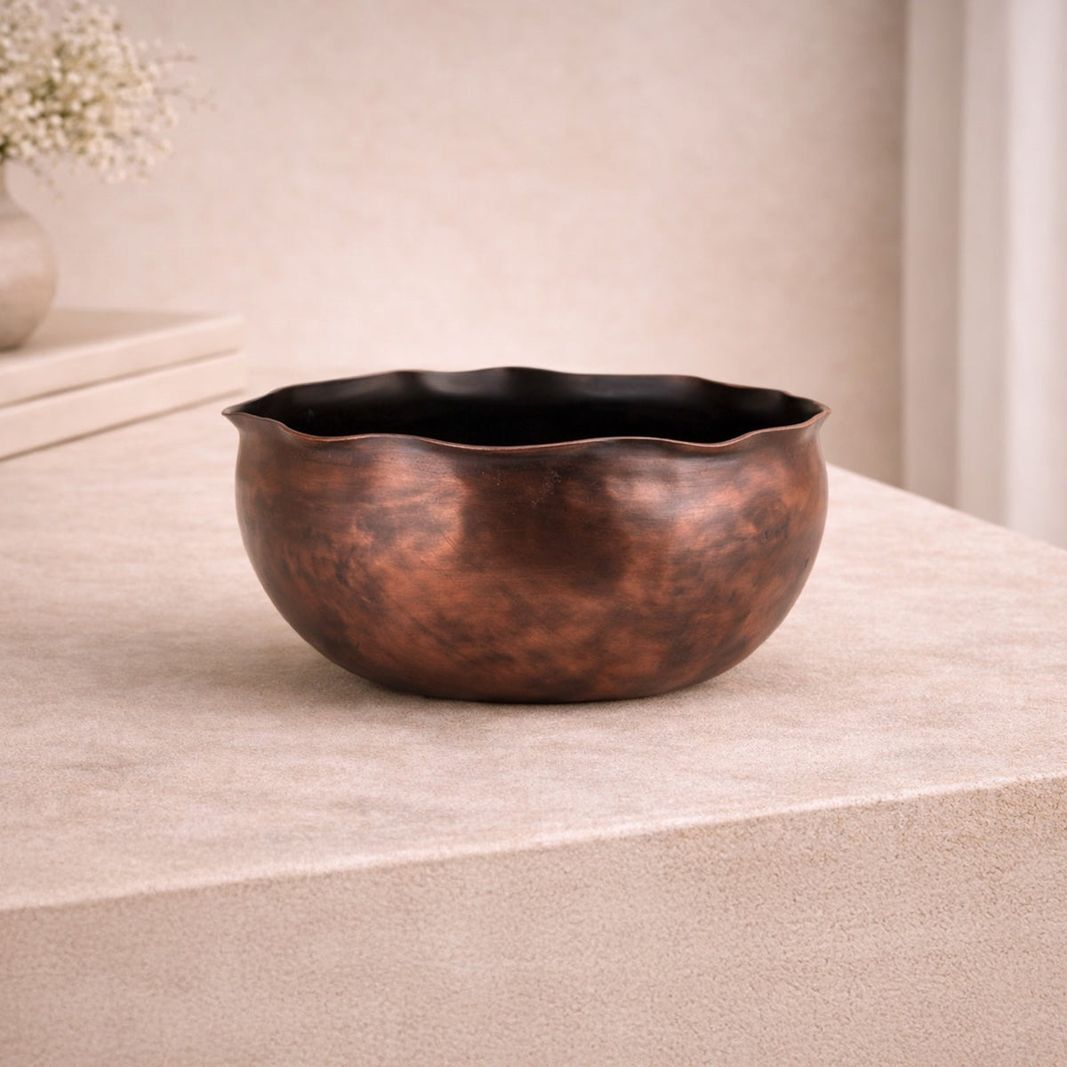 Amarion Bowl - Antique Copper