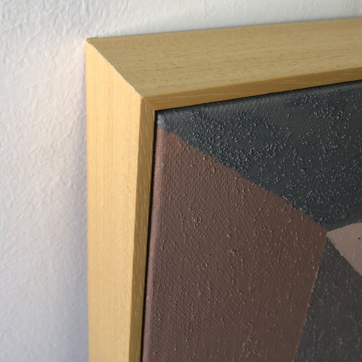 Cipher Oil Painting - Hand Painted/Wood Frame