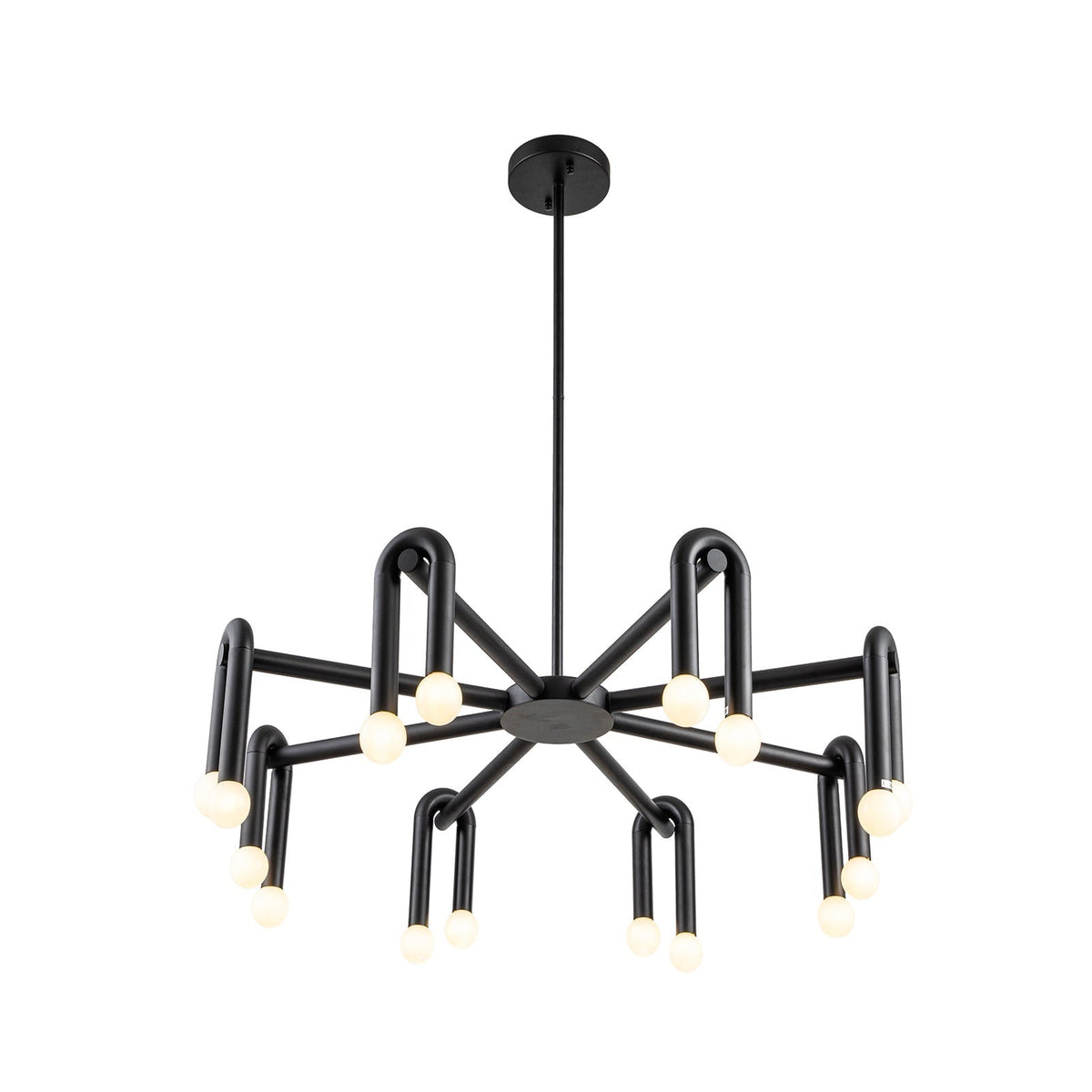 Melt 2 Pendant Lamp - Matt Black