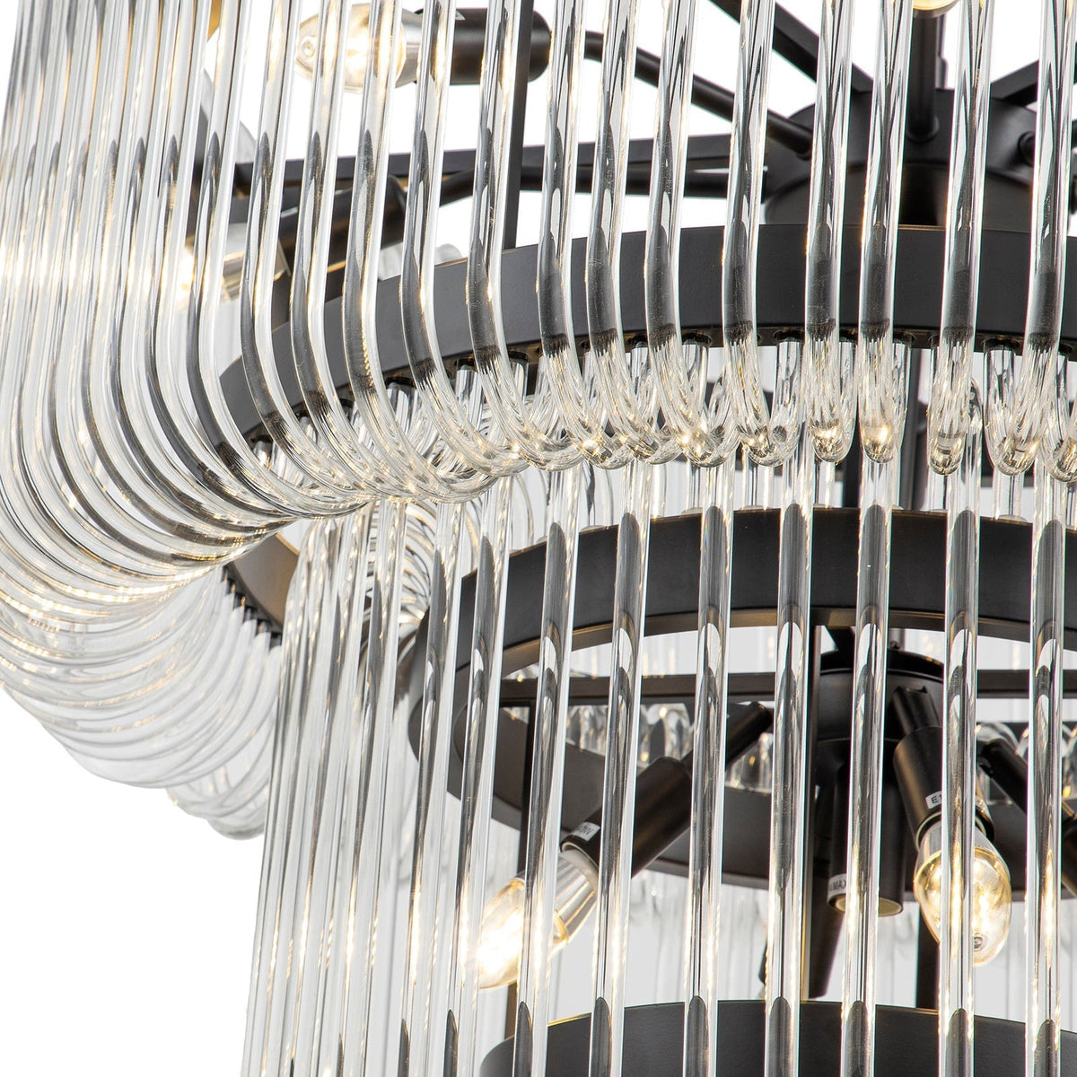 Mist Tall Pendant Lamp - Matt Black