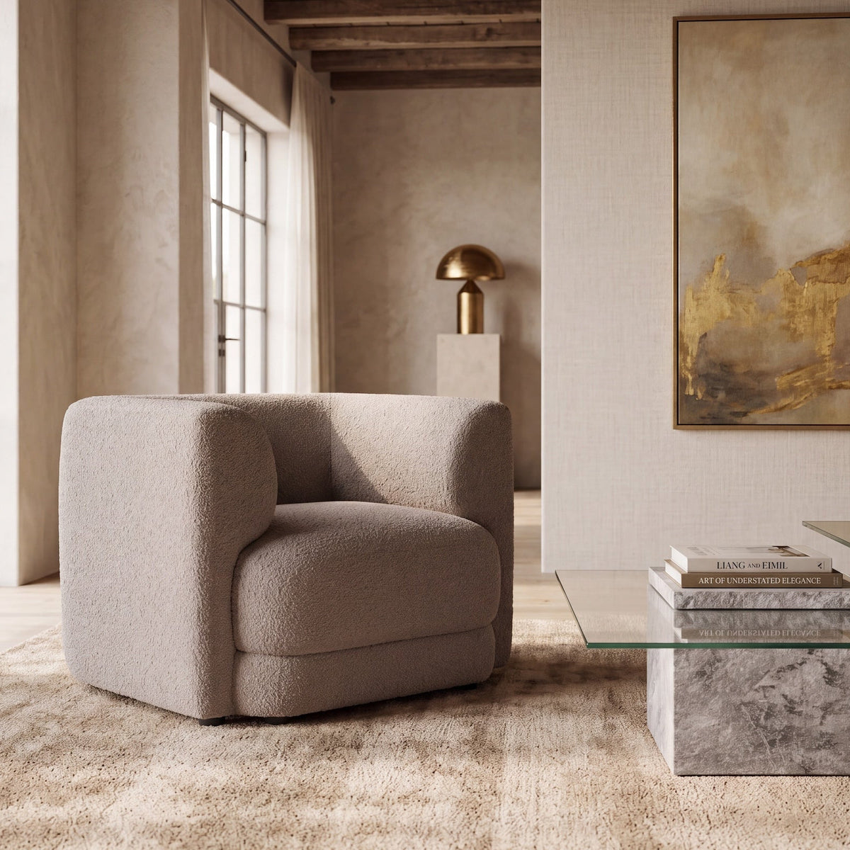 Lexington Occasional Chair - Beverly Boucle