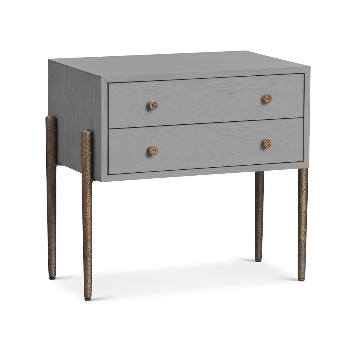 Nella Bedside Table - London Fog