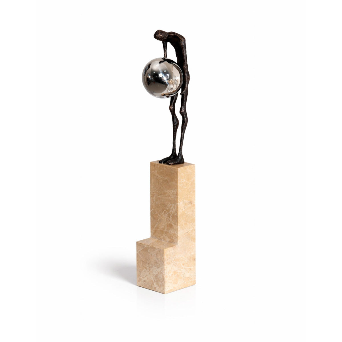 Contemplation Sculpture - Dark Bronze